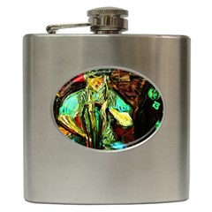 Texas Girl Hip Flask (6 Oz) by bestdesignintheworld