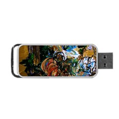 Flowers And Mirror Portable Usb Flash (one Side) by bestdesignintheworld