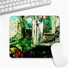 Gatchina Park 3 Large Mousepads by bestdesignintheworld