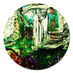 Gatchina Park 3 Magnet 5  (round) by bestdesignintheworld