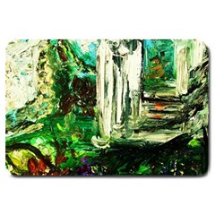 Gatchina Park 3 Large Doormat  by bestdesignintheworld