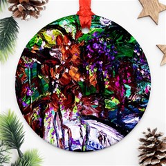 Gatchina Park 2 Round Ornament (two Sides) by bestdesignintheworld