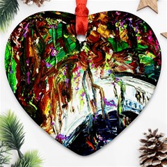 Gatchina Park 1 Heart Ornament (two Sides) by bestdesignintheworld