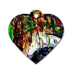 Gatchina Park 1 Dog Tag Heart (two Sides) by bestdesignintheworld