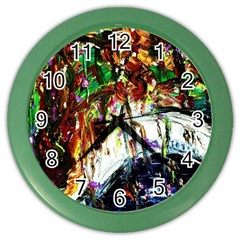 Gatchina Park 1 Color Wall Clocks by bestdesignintheworld