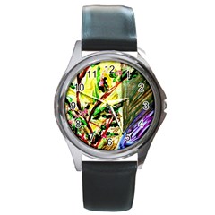 House Will Be Buit 4 Round Metal Watch by bestdesignintheworld