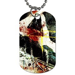 Egg In The Duck   Needle In The Egg Dog Tag (two Sides) by bestdesignintheworld