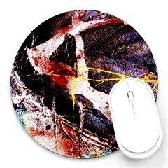 Egg In The Duck   Needle In The Egg 4 Round Mousepads by bestdesignintheworld