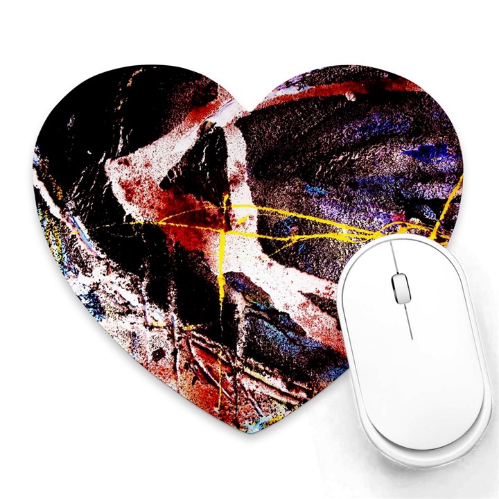 Egg In The Duck   Needle In The Egg 4 Heart Mousepads