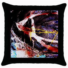 Egg In The Duck   Needle In The Egg 4 Throw Pillow Case (black) by bestdesignintheworld