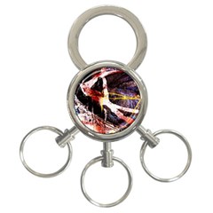 Egg In The Duck   Needle In The Egg 4 3-ring Key Chains by bestdesignintheworld