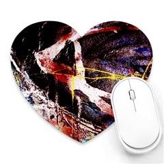 Egg In The Duck   Needle In The Egg 4 Heart Mousepads by bestdesignintheworld