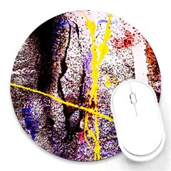 Egg In The Duck   Needle In The Egg 1 Round Mousepads by bestdesignintheworld