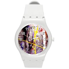 Egg In The Duck   Needle In The Egg 1 Round Plastic Sport Watch (m) by bestdesignintheworld