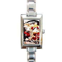 In Ireland 3 Rectangle Italian Charm Watch