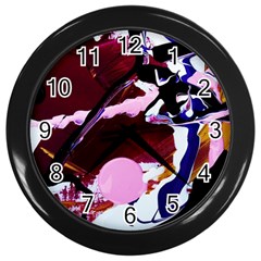 Immediate Attraction 1 Wall Clocks (black) by bestdesignintheworld