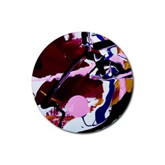 Immediate Attraction 1 Rubber Round Coaster (4 Pack)  by bestdesignintheworld