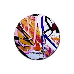 Immediate Attraction 6 Rubber Coaster (round)  by bestdesignintheworld