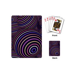 Abtract Colorful Spheres Playing Cards (mini) 