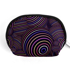 Abtract Colorful Spheres Accessory Pouches (medium)  by Modern2018