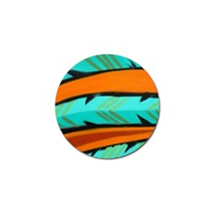 Abstract Art Artistic Golf Ball Marker (4 Pack) by Modern2018