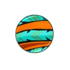 Abstract Art Artistic Hat Clip Ball Marker by Modern2018