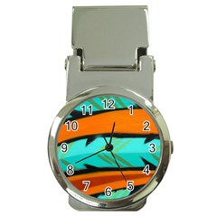 Abstract Art Artistic Money Clip Watches by Modern2018