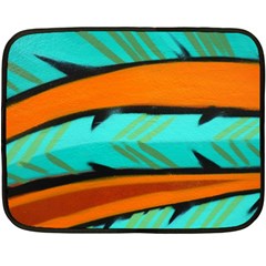 Abstract Art Artistic Fleece Blanket (mini) by Modern2018