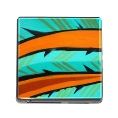 Abstract Art Artistic Memory Card Reader (square) by Modern2018