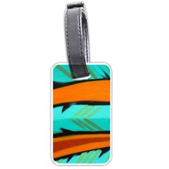 Abstract Art Artistic Luggage Tags (one Side)  by Modern2018