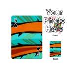 Abstract Art Artistic Playing Cards 54 (Mini)  Front - Spade5