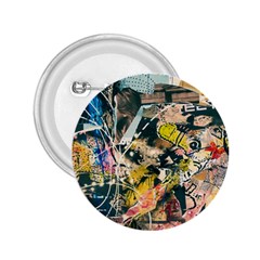 Abstract Art Berlin 2 25  Buttons by Modern2018