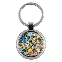 Abstract Art Berlin Key Chains (round)  by Modern2018