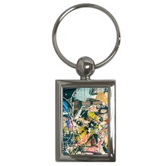 Abstract Art Berlin Key Chains (rectangle)  by Modern2018