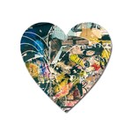 Abstract Art Berlin Heart Magnet Front