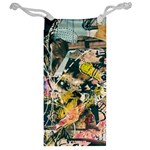 Abstract Art Berlin Jewelry Bag Back