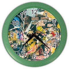 Abstract Art Berlin Color Wall Clocks by Modern2018