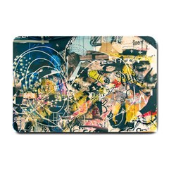 Abstract Art Berlin Small Doormat  by Modern2018