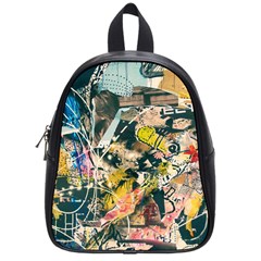 Abstract Art Berlin School Bag (small)