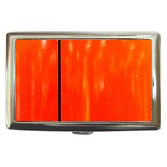 Abstract Orange Cigarette Money Cases