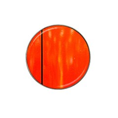 Abstract Orange Hat Clip Ball Marker (4 Pack)