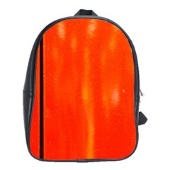 Abstract Orange School Bag (xl) by Modern2018