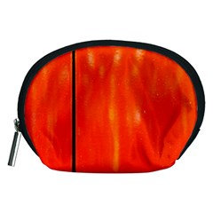 Abstract Orange Accessory Pouches (medium)  by Modern2018