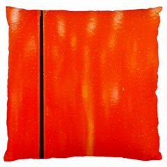 Abstract Orange Standard Flano Cushion Case (one Side) by Modern2018