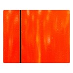 Abstract Orange Double Sided Flano Blanket (Large)  Blanket Back