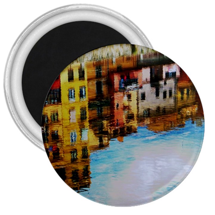 Architecture Art Blue 3  Magnets