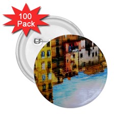 Architecture Art Blue 2 25  Buttons (100 Pack)  by Modern2018