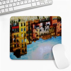 Architecture Art Blue Large Mousepads