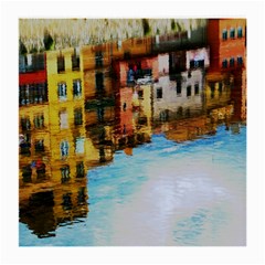 Architecture Art Blue Medium Glasses Cloth (2-side)