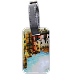 Architecture Art Blue Luggage Tags (two Sides) by Modern2018